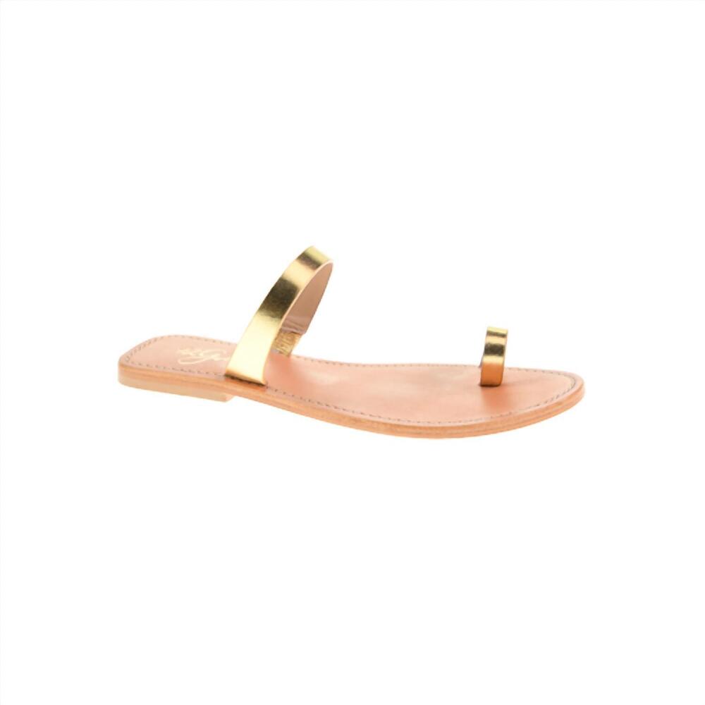 NEW CHINESE LAUNDRY women's zola open toe sandals in gold